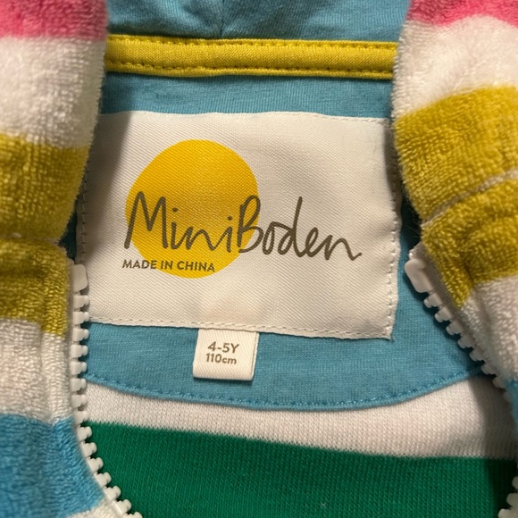 Mini Boden Hoodie - Picture 2 of 2